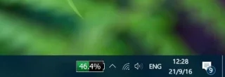 Instructions pour afficher le pourcentage de batterie sur la barre des tâches de Windows 10