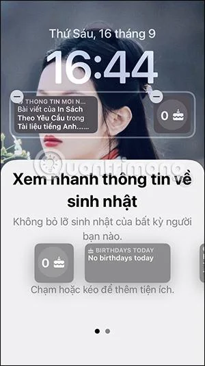 Cómo instalar el widget de Facebook en iPhone para recibir notificaciones rápidas