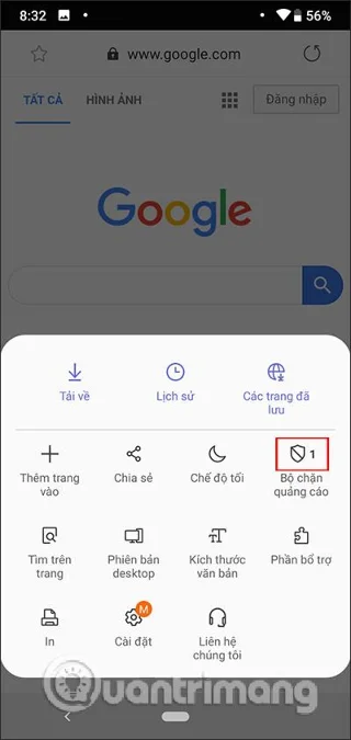 Bagaimana untuk menyekat iklan pada pelayar Internet Samsung