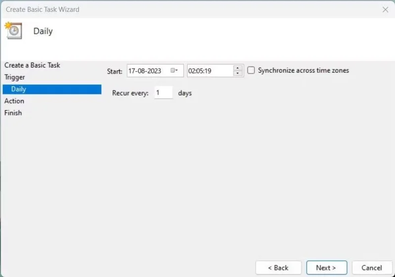 Kosongkan Tong Kitar Semula secara automatik pada Windows