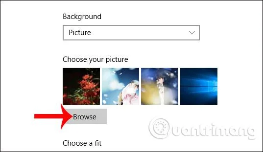 Bagaimana untuk menukar kertas dinding komputer Windows 10