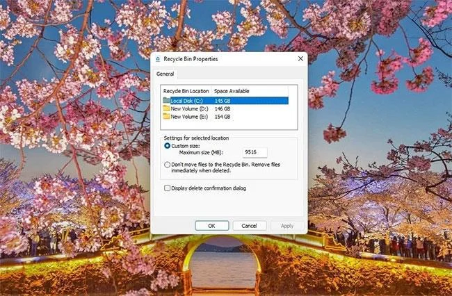5 Prullenbak-instellingen op Windows 11 die u moet kennen 5 Prullenbak-instellingen op Windows 11 die u moet kennen