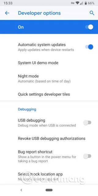Bagaimana untuk mendayakan mod Penyahpepijatan USB pada Android