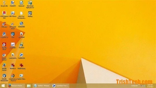 10 cara yang sangat pantas untuk "Tunjukkan desktop" untuk Windows