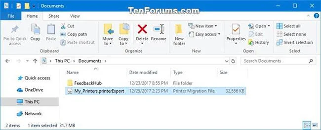 Windows'ta yazıcılar nasıl yedeklenir ve geri yüklenir