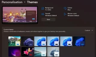 Windows 11de duvar kağıdını değiştirme talimatları