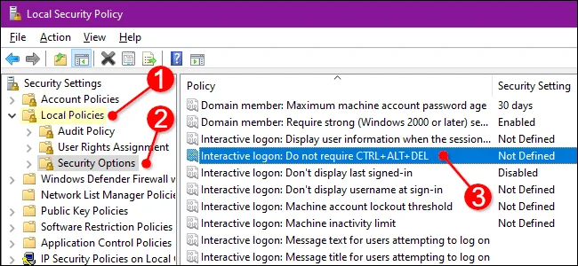 Veilig inloggen in- of uitschakelen op Windows 10, Windows 11