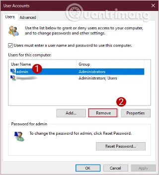 Windows 10でユーザーアカウントを削除する5つの方法の手順