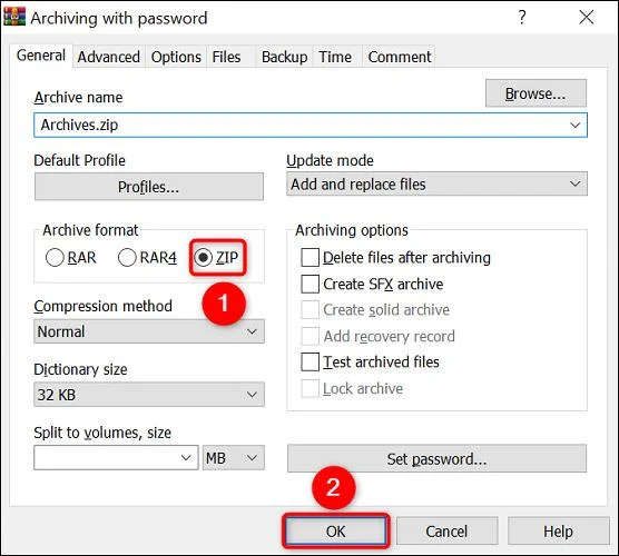 Hoe ZIP-bestanden op Windows met een wachtwoord te beveiligen