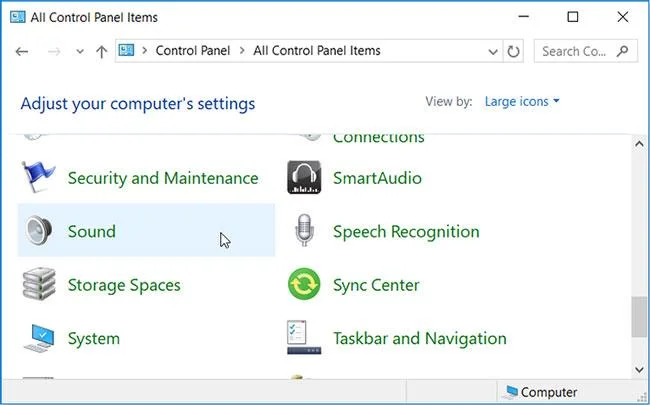 Windows PC'de ses ayarlarını açmanın 4 yolu