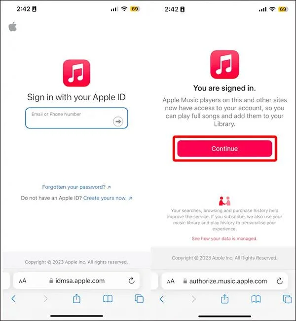 Arahan untuk menonton Apple Music Replay 2023
