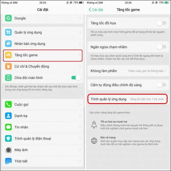 Instrucciones para cambiar la voz en el juego en móviles OPPO
