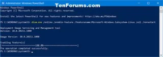 Comment mettre à jour de WSL vers WSL 2 sous Windows 10