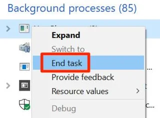 Windows 10'da "Bu Öğe Bulunamadı" hatası nasıl çözülür