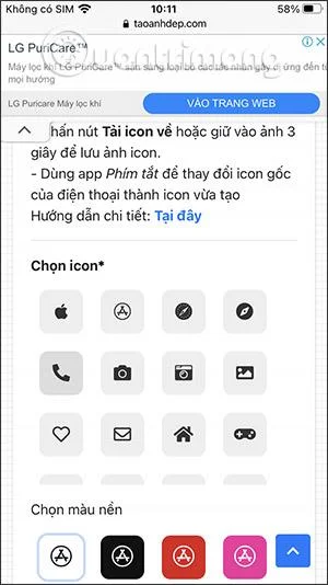 2 cara untuk menukar warna ikon aplikasi iPhone