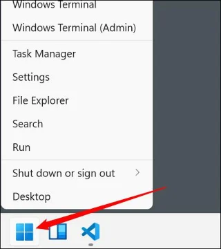 Как получить доступ к меню опытного пользователя в Windows 11