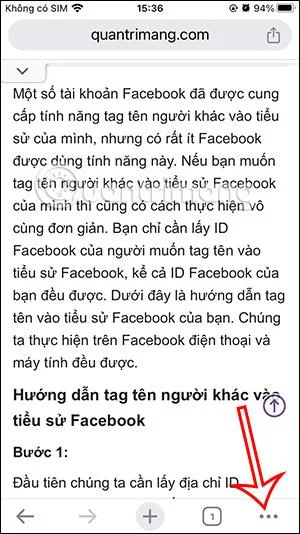 Cara mengalihkan bar alamat iPhone Chrome ke bawah