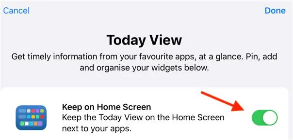 So passen Sie Widgets auf dem iPad an