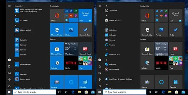 Comment activer le nouveau menu Démarrer sur Windows 10 20H2