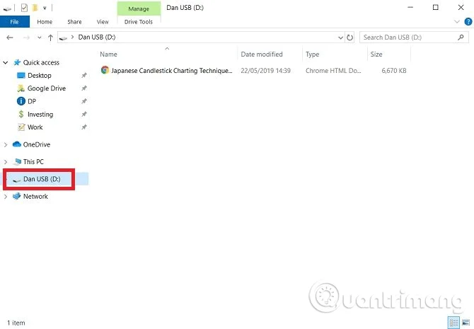 Cara menggunakan pemacu kilat pada Windows 10