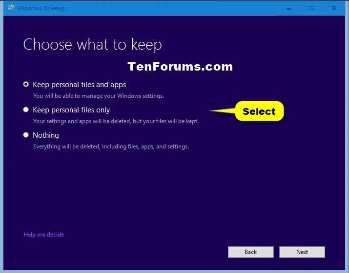 Yerinde yükseltme ile Windows 10 nasıl onarılır