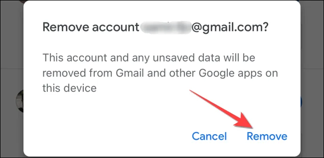 Ringkasan cara untuk memadam akaun Gmail daripada iPhone dan iPad