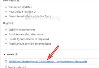 Windows ayarlama arayüzünü değiştirmek için ModernFlyouts nasıl kullanılır?
