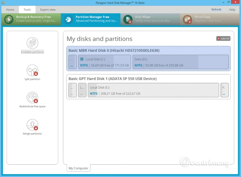 12 perisian pengurusan partition pemacu Windows percuma teratas