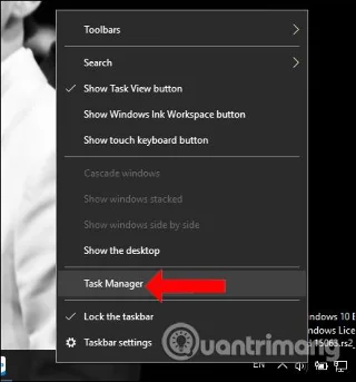 Task Manager ใน Windows 10