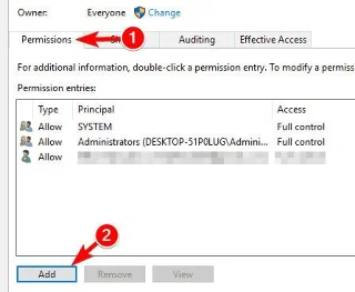 Betulkan ralat "Anda memerlukan kebenaran untuk melakukan tindakan ini" dalam Windows 10, 8.1 dan 7