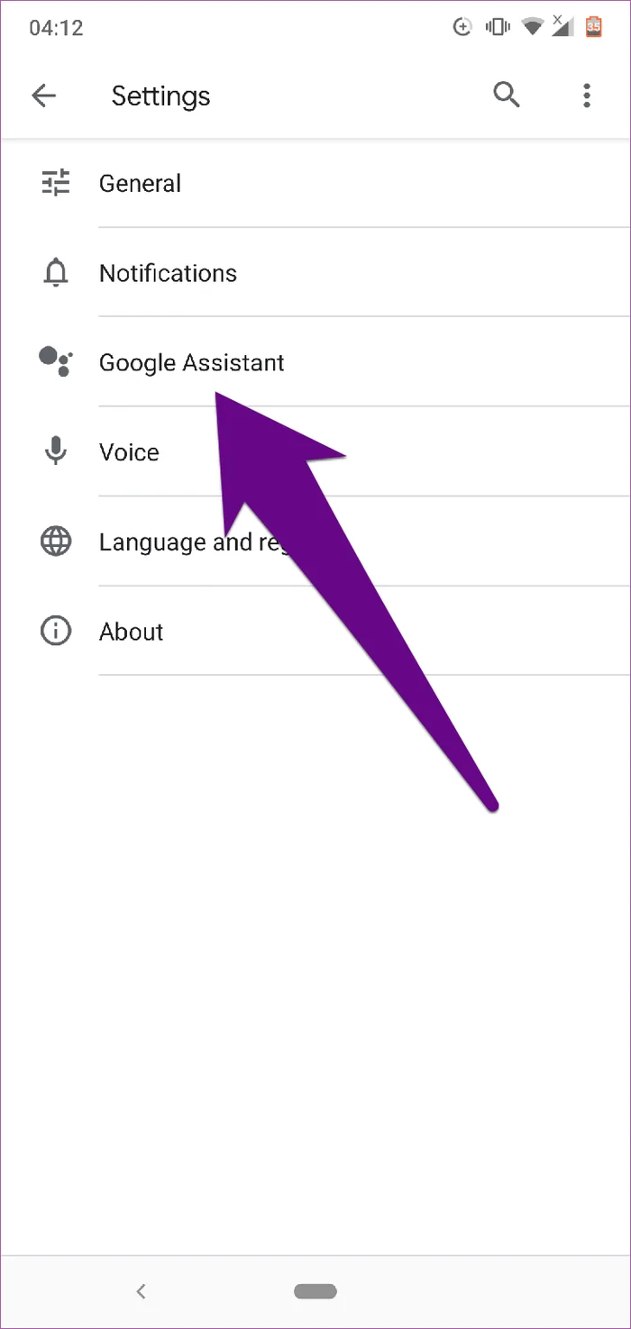 Bagaimana untuk memadamkan sejarah Google Assistant pada Android