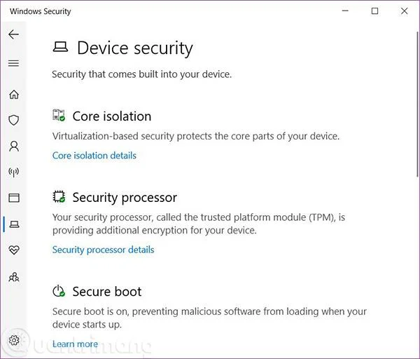 Comment ouvrir la sécurité Windows dans Windows 10