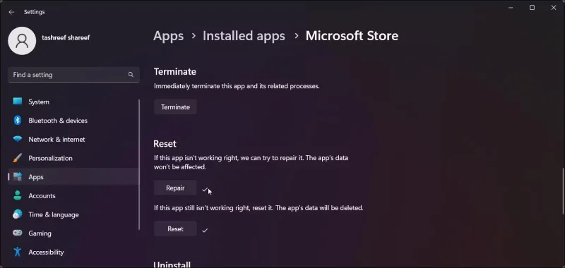 Windows 11'de ms-resource:Uygulama adı/Metin hatası nasıl düzeltilir