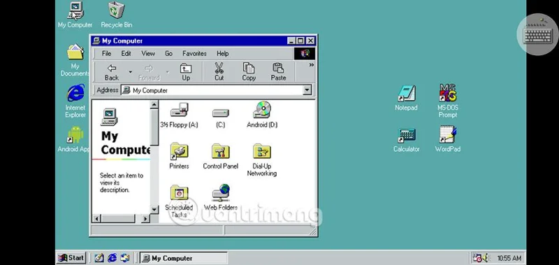 Cómo experimentar Windows 98 en Android