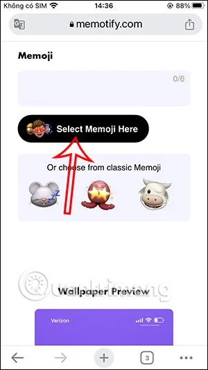 Cara membuat kertas dinding emoji pada iPhone