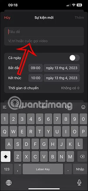 Arahan untuk menjadualkan FaceTime pada iPhone