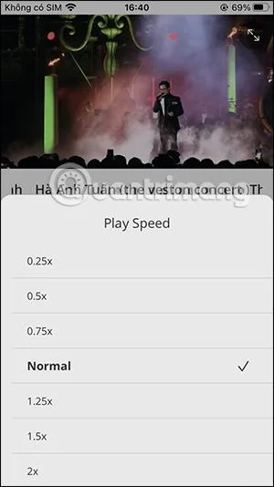 Cara menggunakan MeMusic untuk menonton video pada iPhone