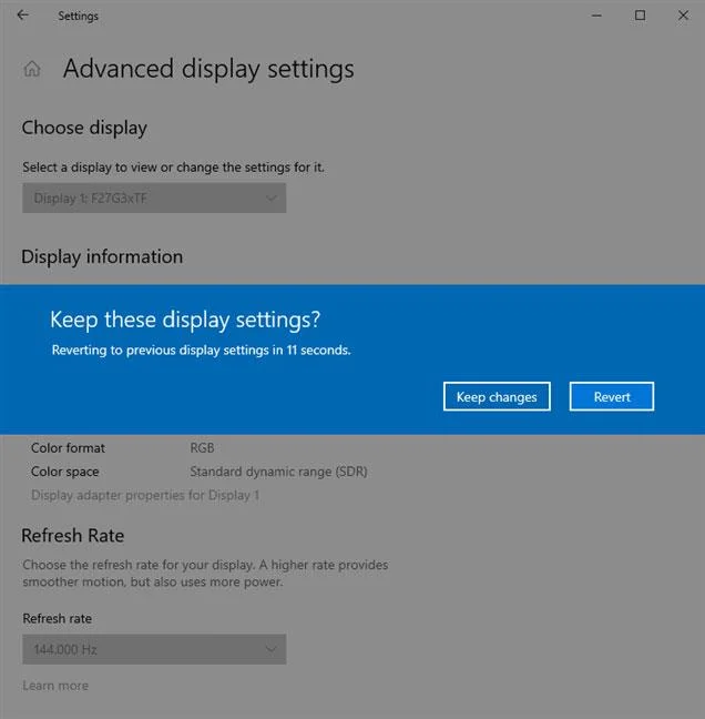 Windows 10 yenileme hızı nerede bulunur? Windows 10 yenileme hızı nasıl değiştirilir?