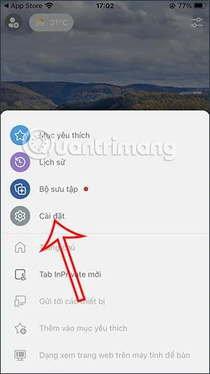 Bagaimana untuk menetapkan Google sebagai enjin carian pada Edge iPhone