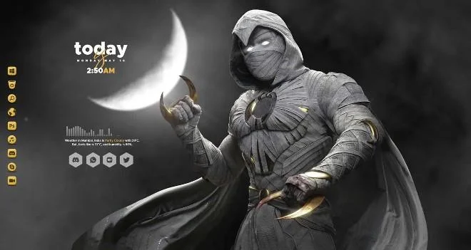Moon Knight teması Windows 10/11'e nasıl yüklenir