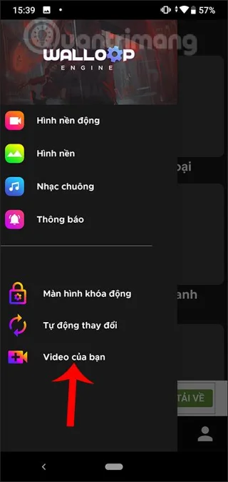 Cara menggunakan Walloop Engine untuk memasang kertas dinding langsung Android