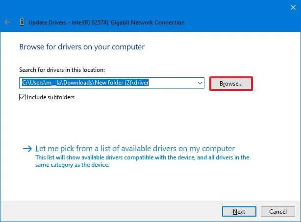 Cara memasang fail CAB untuk kemas kini dan pemacu pada Windows 10