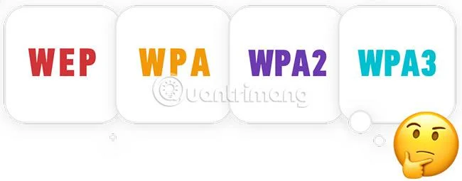 Bandingkan 4 jenis keselamatan WiFi WEP, WPA, WPA2 dan WPA3