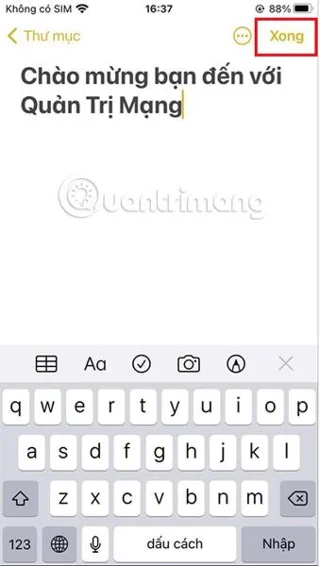 Cara membuat dan mengedit nota pada iPhone