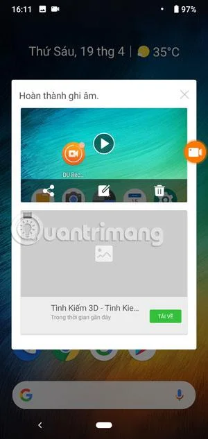 Bagaimana untuk merakam skrin telefon Android dengan Perakam DU