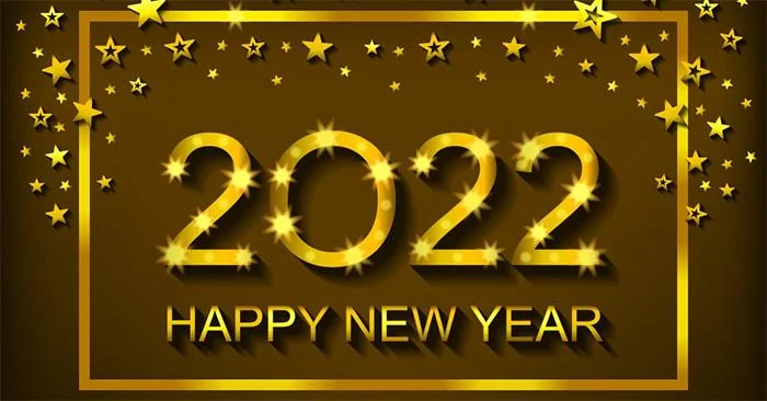 Kertas dinding tahun baru 2022 untuk komputer, selamat tahun baru 2022 foto komputer riba