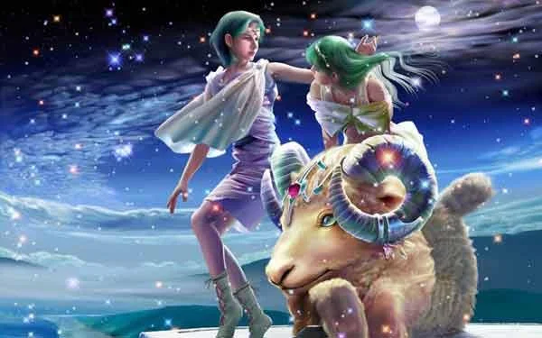 Kertas dinding anime 12 zodiak 3D untuk komputer