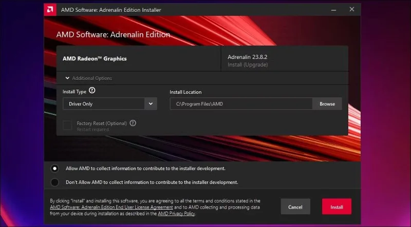 Comment corriger l'erreur AMD Driver Timeout (TDR) sous Windows