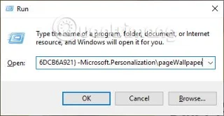 Bagaimana untuk mendapatkan imej dalam tema pada Windows 10