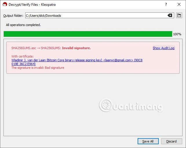 Cara menyemak ketulenan perisian Windows menggunakan tandatangan digital